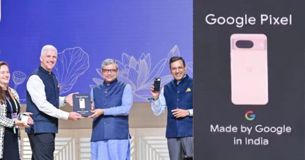 Google pixel  make in india 