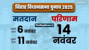Bihar election dates 2025
